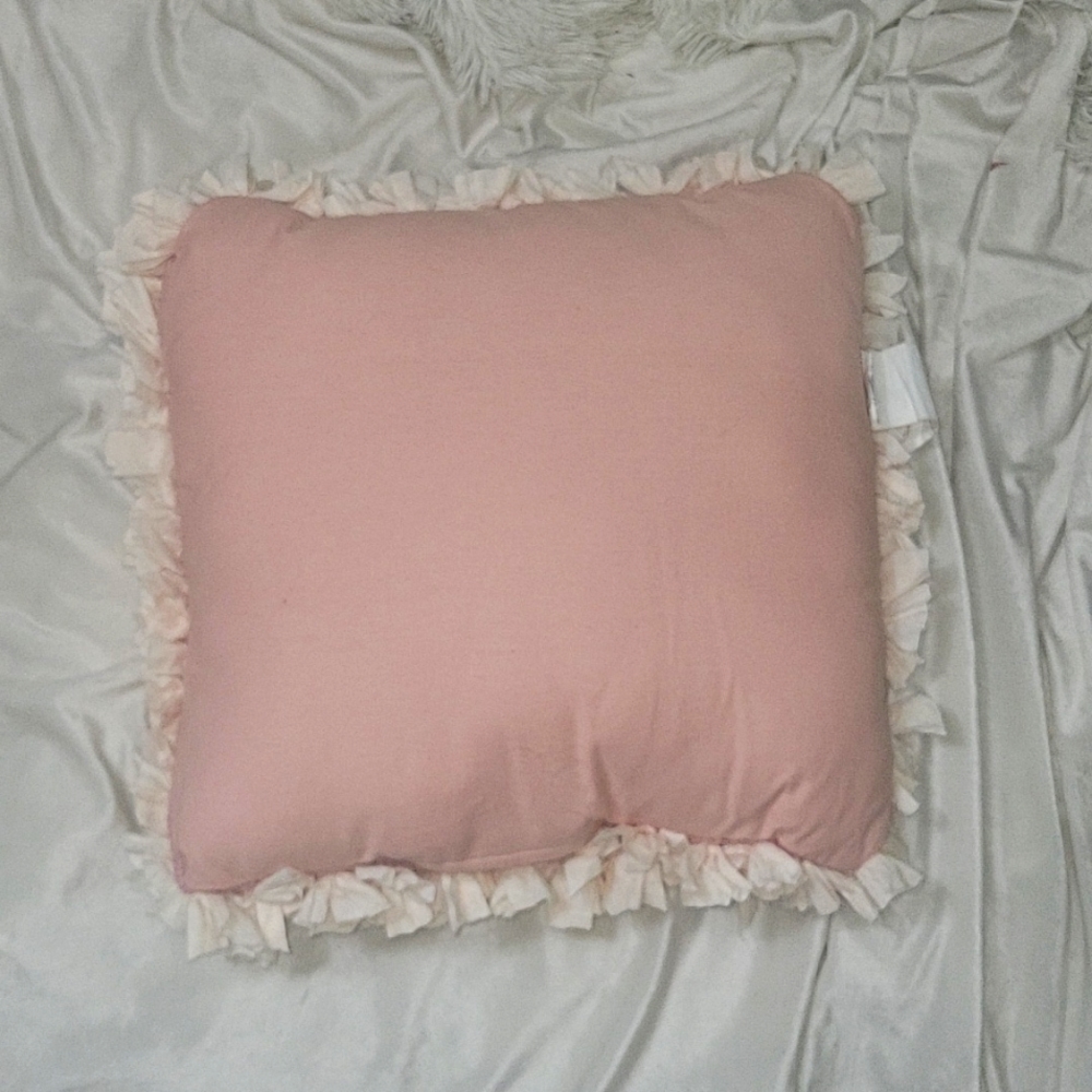 Wayfair Ruffle Shag Throw Pillow - Picture 4 of 10